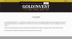 Desktop Screenshot of gold-invest.it